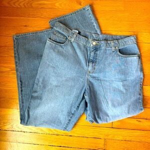 Lands End straight leg jeans